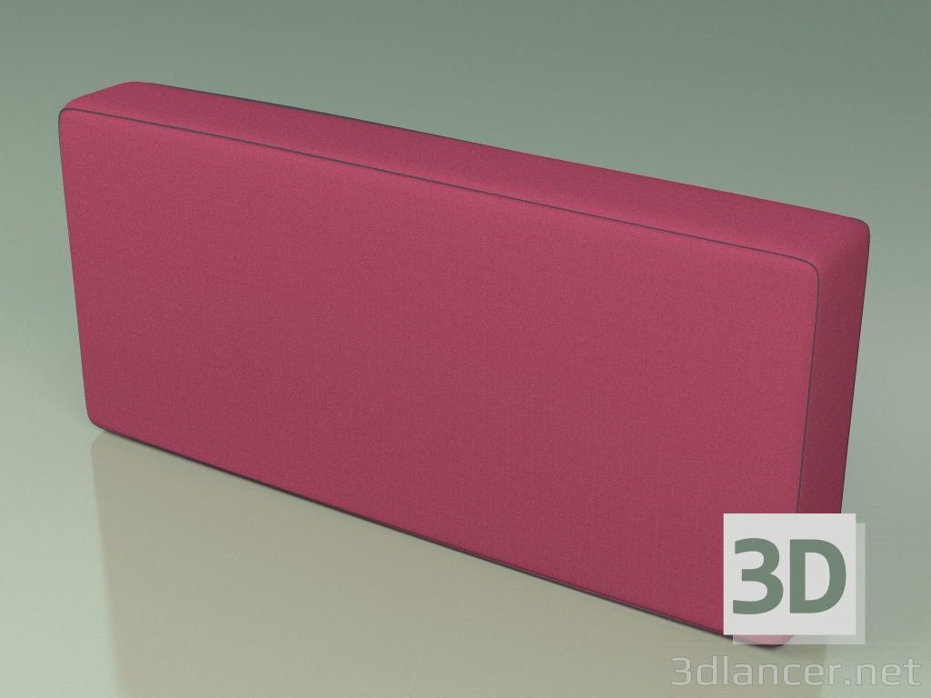 modèle 3D Module canapé 006 (dos) - preview