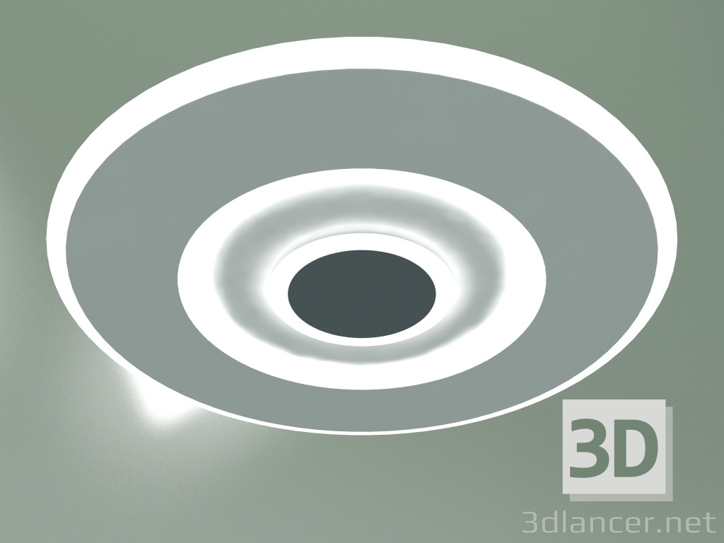 3d model Ceiling LED lamp Just 90219-1 (white-grey) - preview