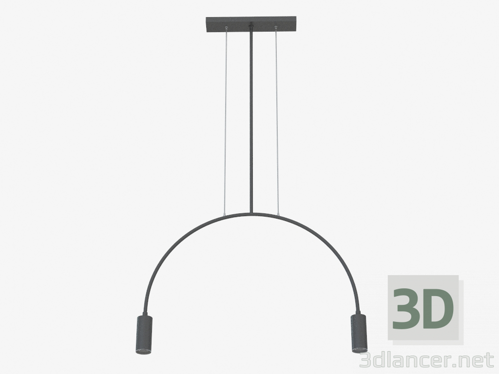 modèle 3D Lampe à suspension (S111018 2) - preview