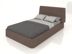 Double bed Picea 1200 (brown)