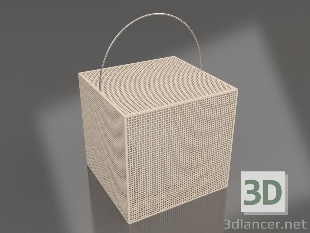 3 डी मॉडल मोमबत्ती बॉक्स 2 (रेत) - पूर्वावलोकन