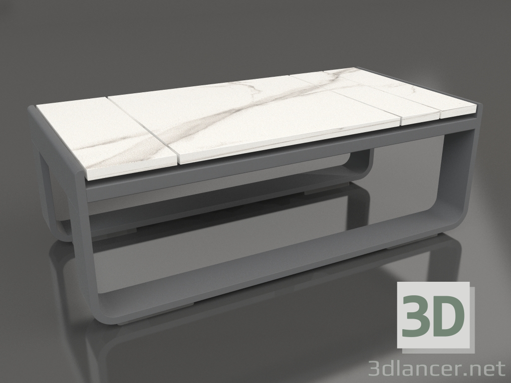 Modelo 3d Mesa lateral 35 (DEKTON Aura, Antracite) - preview