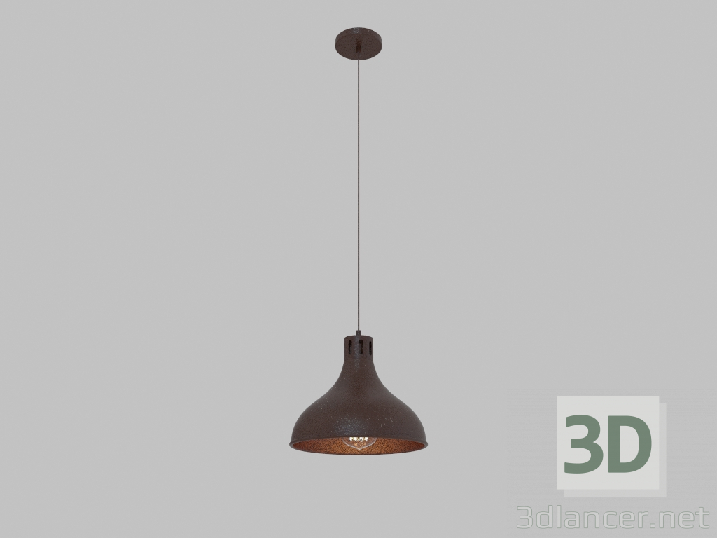 3d модель Подвесной светильник (13002S) – превью