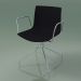 3d model Chair 0257 (swivel, with armrests, polypropylene PO00109) - preview