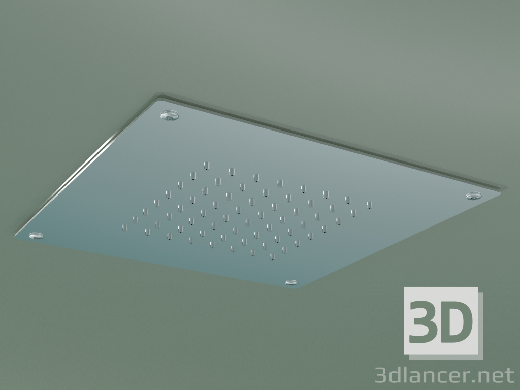 modello 3D Soffione doccia 280x280 mm (SF039 A) - anteprima