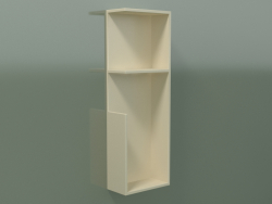 Vertical shelf (90U19003, Bone C39, L 24, P 12, H 72 cm)
