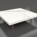 3d model Square coffee table (Agate gray, DEKTON Aura) - preview