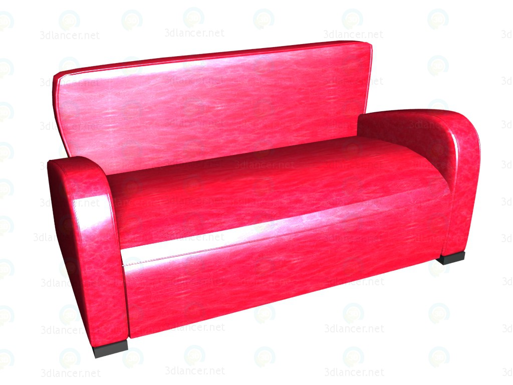 3 डी मॉडल सोफे बिस्तर 3 सीटों वाले एमिली - पूर्वावलोकन