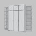 3d model Wardrobe "Canto Modern Leather" - preview