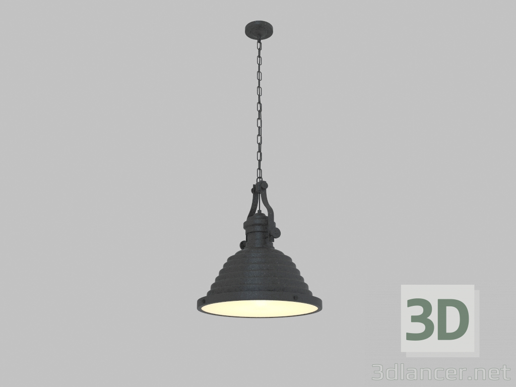 modello 3D Lampada a sospensione (13004S) - anteprima