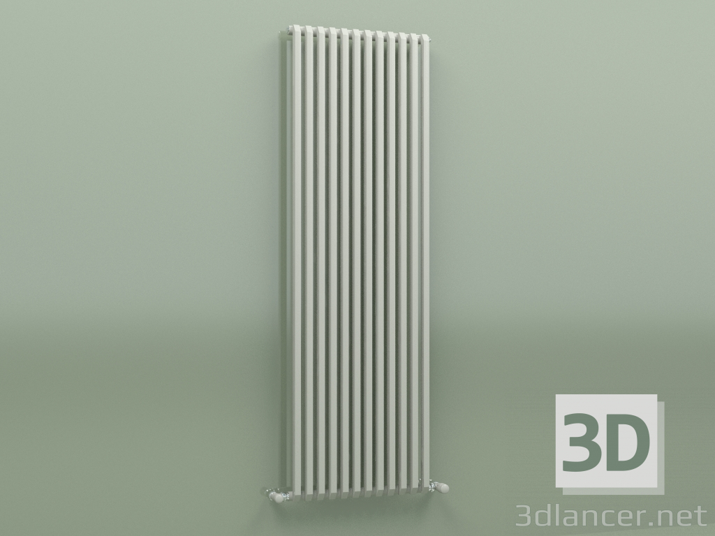 modello 3D Radiatore SAX (H 1500 12 EL, grigio Manhattan) - anteprima