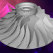 modèle 3D Roue aubagée de turbine - preview
