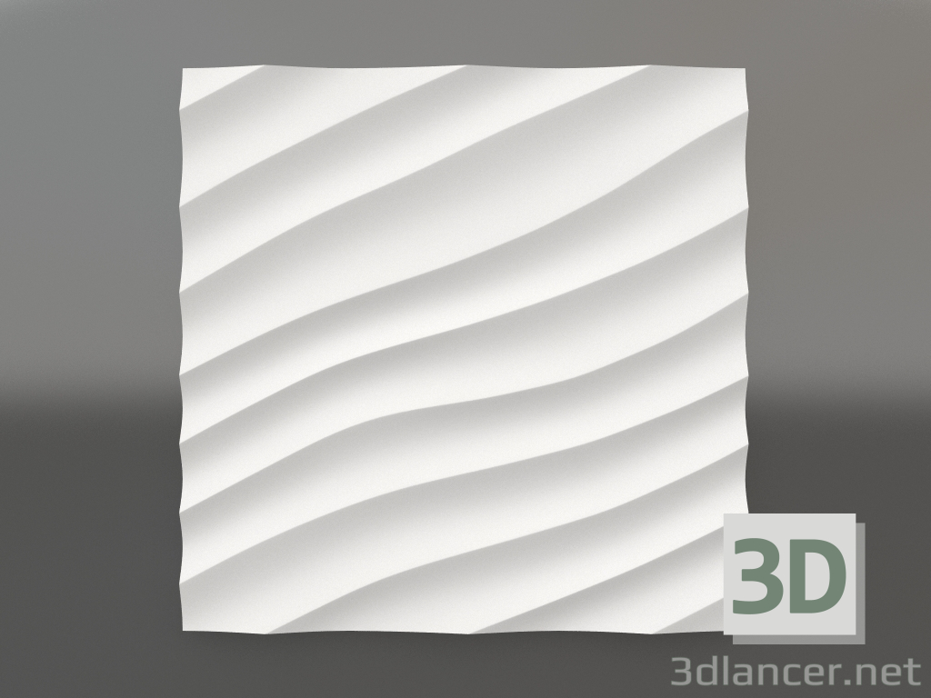 3d model 3d panel 016 - preview