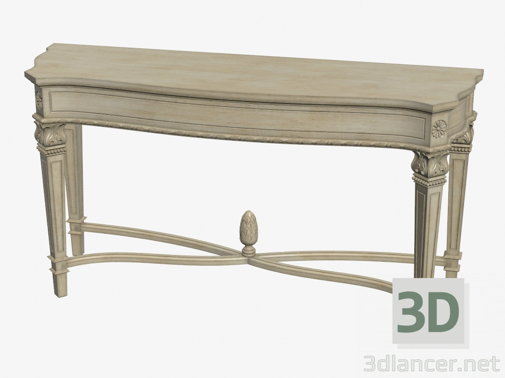 modello 3D Tavolo consolle (leggero) AMABEL CONSOLE TABLE (512.016) - anteprima