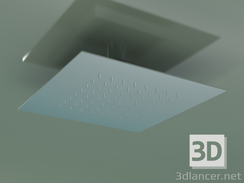 3D modeli Duş başlığı 250x250 mm, h 2 mm (SF090 A) - önizleme