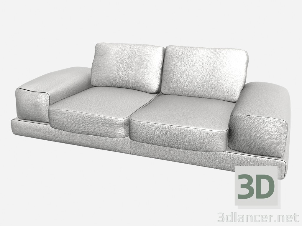 3 डी मॉडल सोफा 3 सीटर Albinoni Albinoni 3 सीटों वाले 270 - पूर्वावलोकन