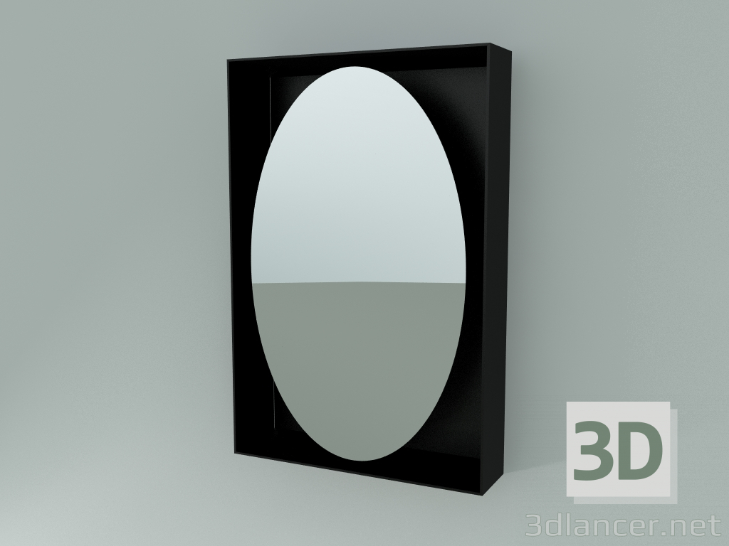 modèle 3D Miroir ovale VIP (40x60 cm) - preview