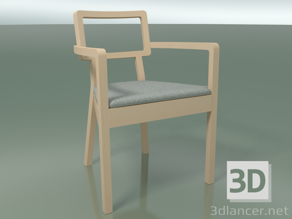 modèle 3D Chaise avec accoudoirs Cordoba (323-610) - preview