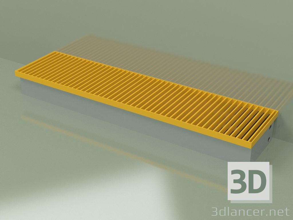 3D modeli Kanal konvektörü - Aquilo F2С (240х1000х110, RAL 1004) - önizleme
