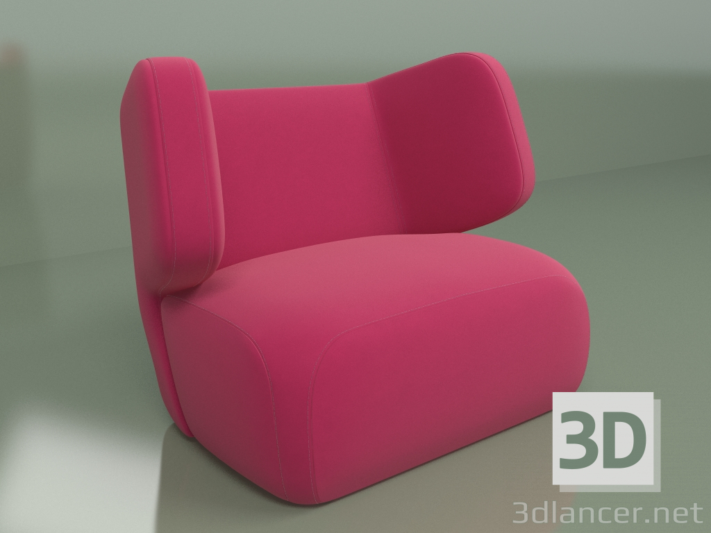 3D Modell Sessel NB Nic - Vorschau