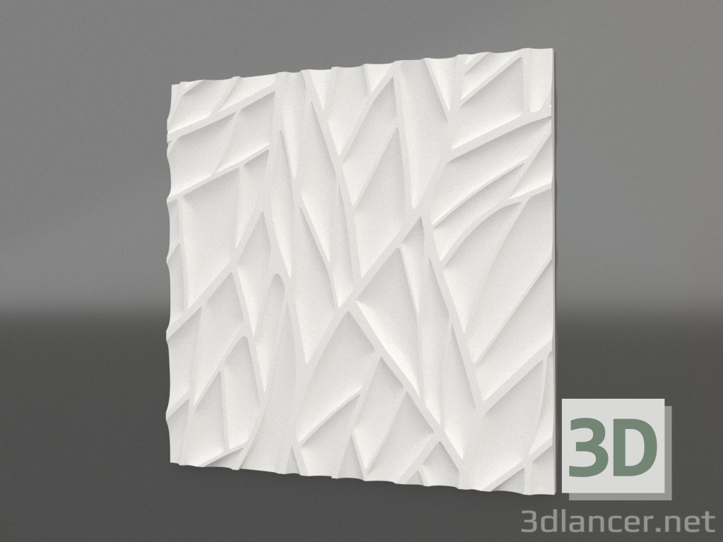 3D modeli 3 boyutlu panel M-40 - önizleme