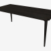 modèle 3D Table à manger (frêne teinté gris 90x180) - preview