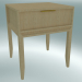 3d model Large bedside table (Light Oak) - preview