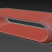 modello 3D di Panca rivestita in tessuto comprare - rendering