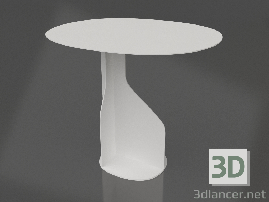 modello 3D Tavolino basso Plane L (Bianco) - anteprima