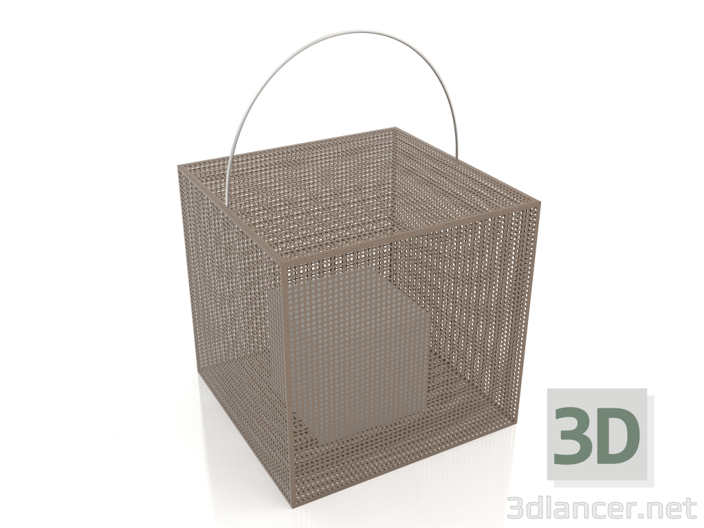 modello 3D Scatola portacandele 2 (Bronzo) - anteprima