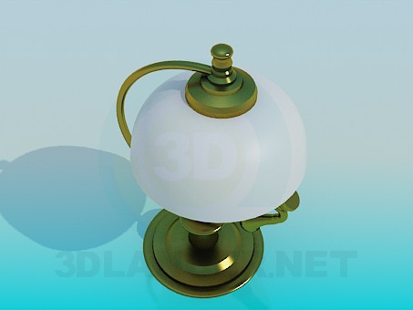 3d модель Настольная лампа – превью