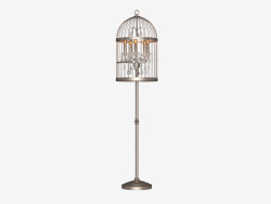 Торшер BIRDCAGE CRYSTAL FLOOR LAMP  (FL008-5-ABG)