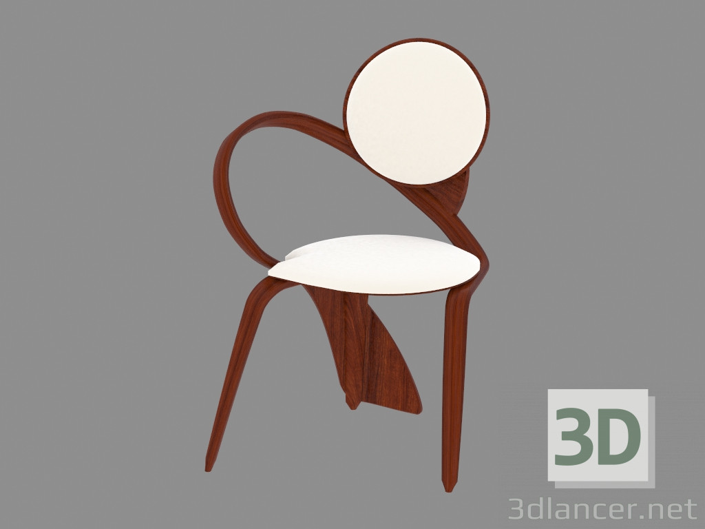 3d model Nouveau chair - preview