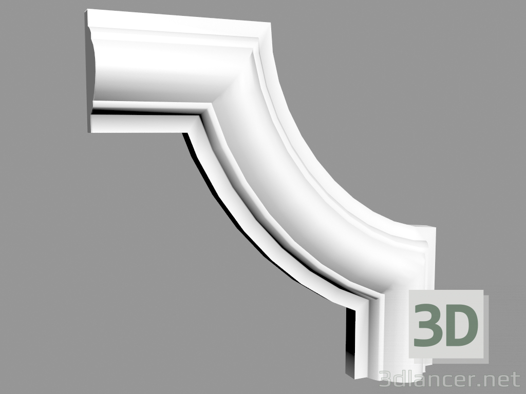 3D Modell Eckelement CF613 - Vorschau