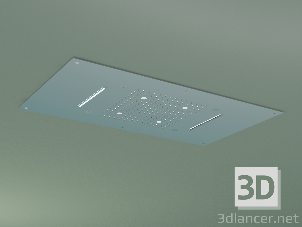 3D modeli Tepe duşu 700x400 mm (SF005) - önizleme