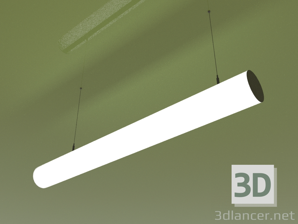 3D Modell Beleuchtungskörper LINEAR O120 (1250 mm) - Vorschau