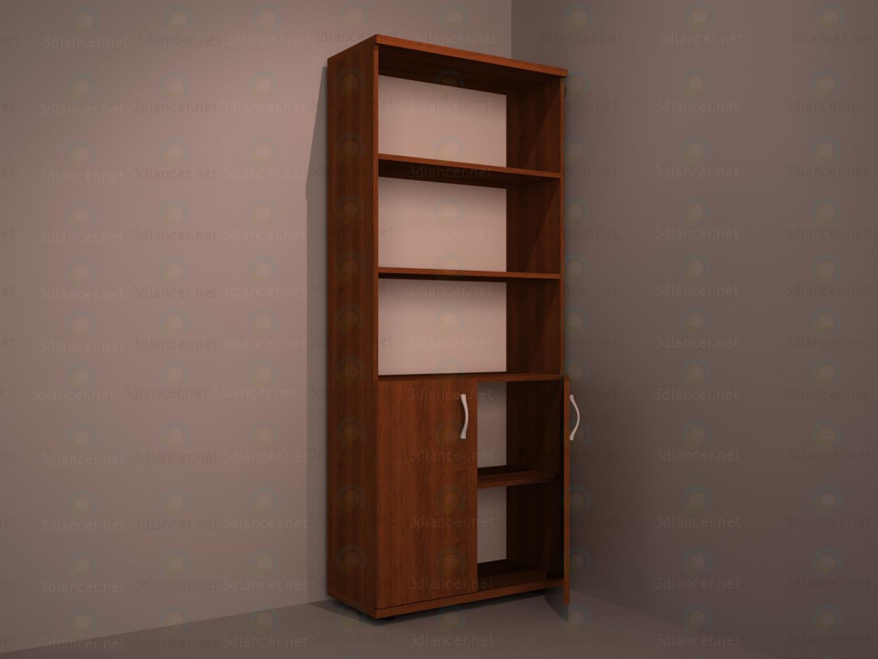 modèle 3D de L’armoire sous les documents acheter - rendu