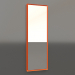 modello 3D Specchio ZL 21 (400x1200, luminoso arancione brillante) - anteprima