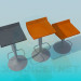 3d model Bar chairs - preview