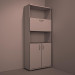 El armario de los documentos 3D modelo Compro - render