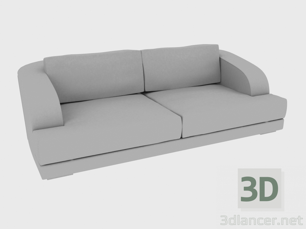 modèle 3D Canapé ASTON SOFA (280x115xH80) - preview