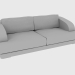 3D Modell Sofa ASTON SOFA (280x115xH80) - Vorschau