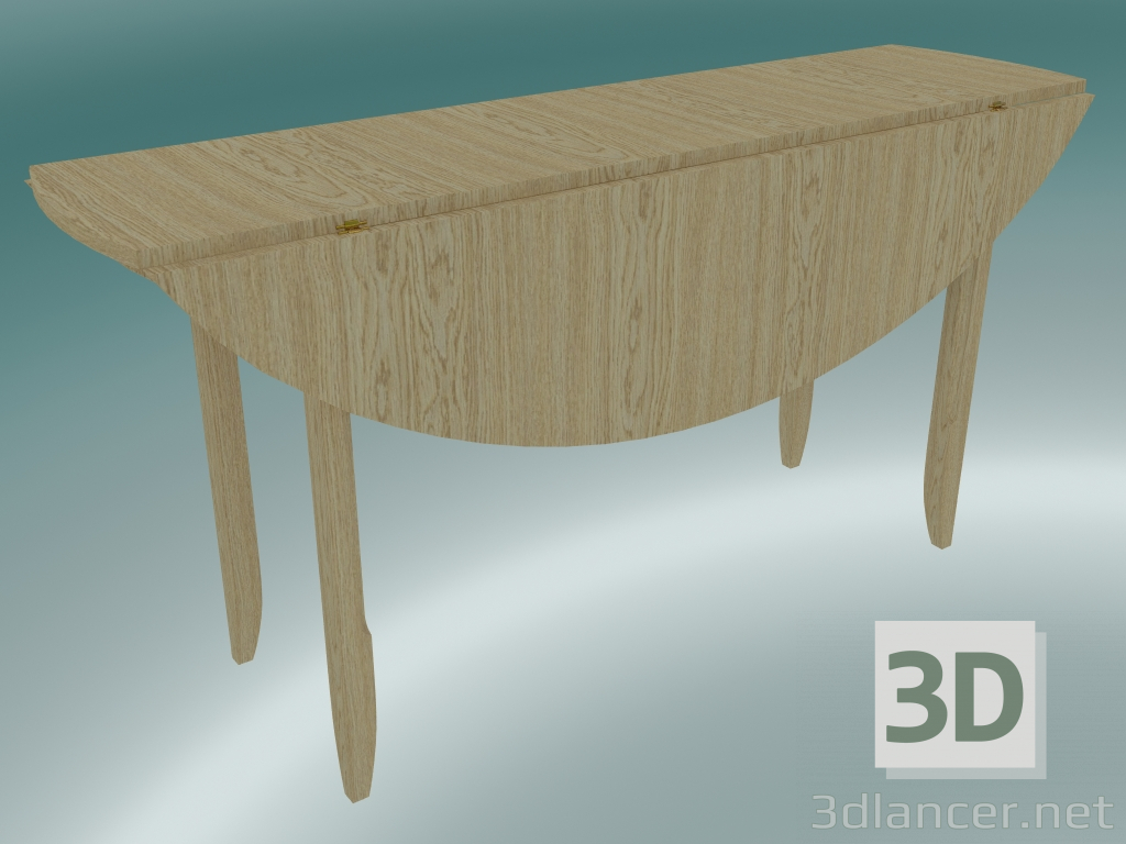 3d model Folding dining console (Light Oak) - preview