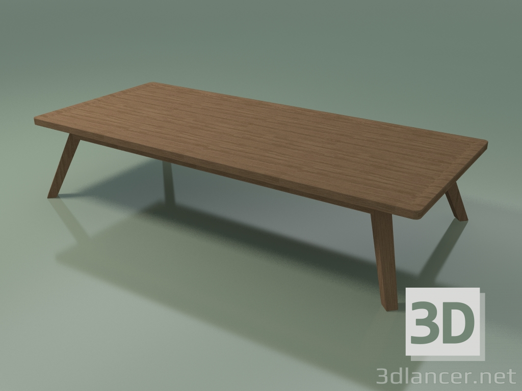 modello 3D Tavolino rettangolare (56, Naturale) - anteprima