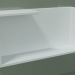 3d model Estante horizontal (90U19005, Glacier White C01, L 48, P 12, H 24 cm) - vista previa