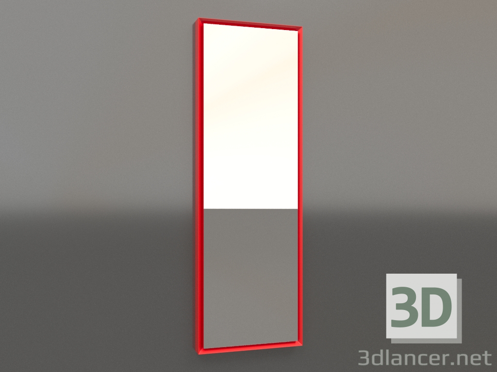 3d модель Зеркало ZL 21 (400x1200, luminous orange) – превью