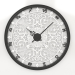 3d модель Часы настенные ZODIAC (black) – превью