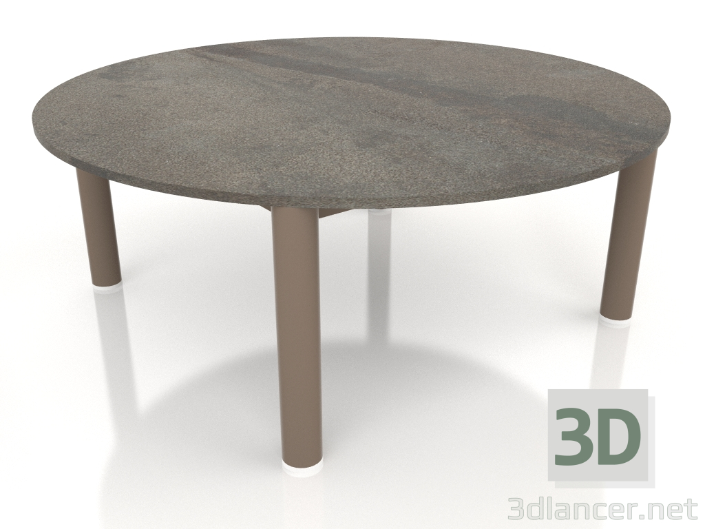 3d модель Стол журнальный D 90 (Bronze, DEKTON Radium) – превью