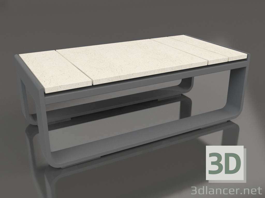 3d модель Боковой стол 35 (DEKTON Danae, Anthracite) – превью