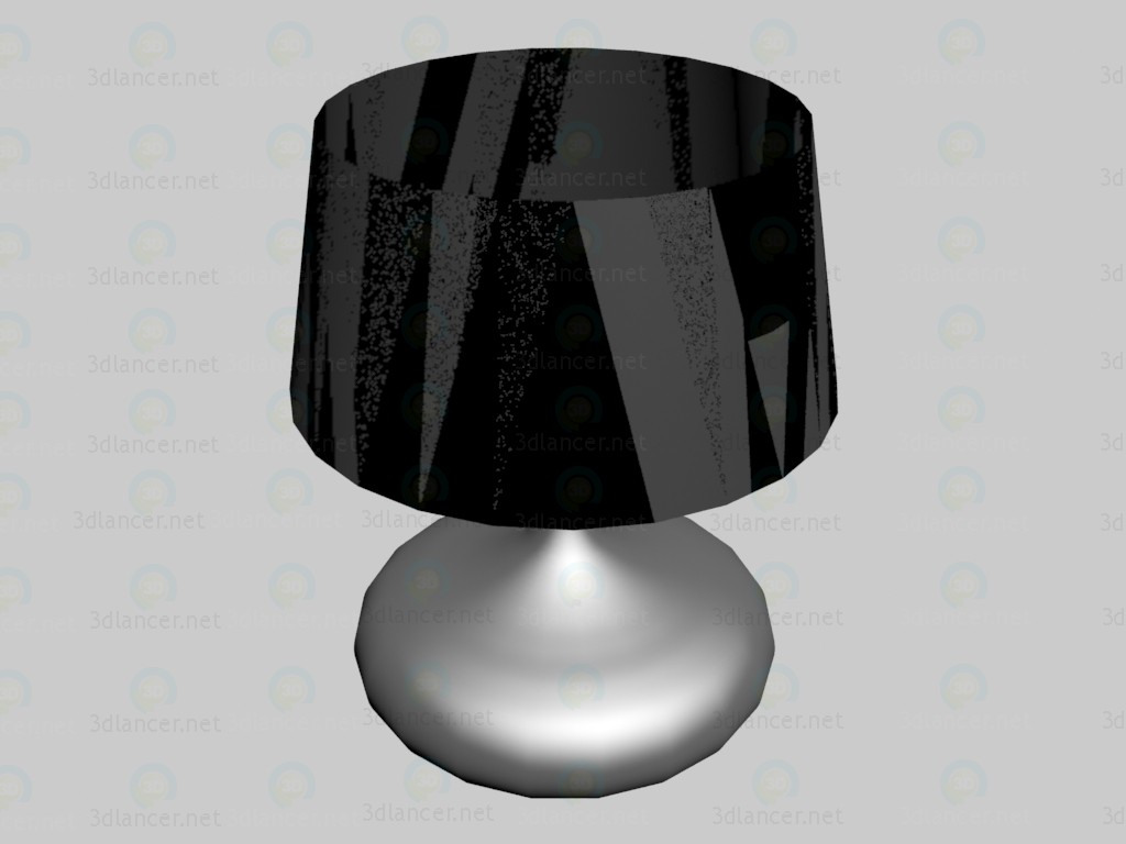 3d модель Лампа Wincent чорна – превью